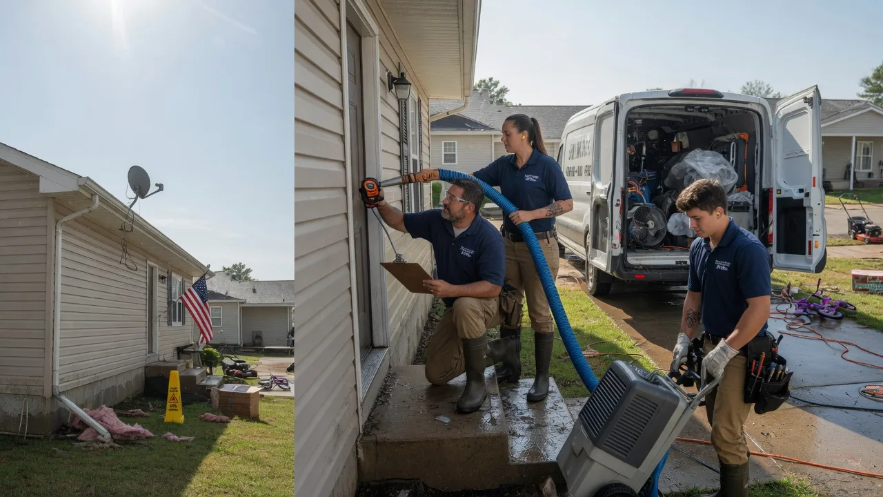 Ceiling Water Damage Restoration in Bronson, TX near me